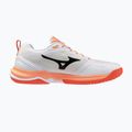 Handballschuhe Mizuno Wave Stealth Elite white/lava orange 2
