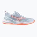 Handballschuhe Damen Mizuno Wave Stealth Elite blue finch/white