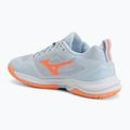 Handballschuhe Damen Mizuno Wave Stealth Elite blue finch/white 3