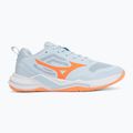 Handballschuhe Damen Mizuno Wave Stealth Pro blue finch/lava orange 2
