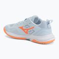Handballschuhe Damen Mizuno Wave Stealth Pro blue finch/lava orange 3