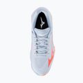 Damen-Volleyballschuhe Mizuno Wave Lightning Pro blue finch/lava orange/flamingo coral 5