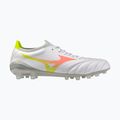 Fußballschuhe Mizuno Morelia Neo V β Pro AG white/lava orange/evening primrose