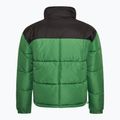 Herren Ellesse Argent Gefütterte isolierte Jacke schwarz / grün 2