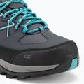 Damen-Trekkingstiefel REGATTA Samaris III Low seal grau/türkis 7