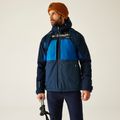 Herren-Regenjacke REGATTA Maland Insulated snorkel blue/moonlight denim 11