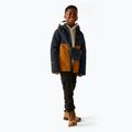 Kinder-Windjacke REGATTA Hillain Warm black/pumpkin spice/ash 2