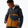 Kinder-Windjacke REGATTA Hillain Warm black/pumpkin spice/ash 4