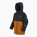 Kinder-Windjacke REGATTA Hillain Warm black/pumpkin spice/ash 11