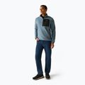 Fleecejacke für Herren REGATTA Frankie Borg Half Zip grey mirage/black 2