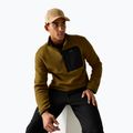Fleecejacke für Herren REGATTA Frankie Borg Half Zip rich tan/black 4