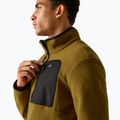 Fleecejacke für Herren REGATTA Frankie Borg Half Zip rich tan/black 6