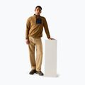 Fleecejacke für Herren REGATTA Frankie Half Zip rich tan/navy 2