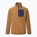 Fleecejacke für Herren REGATTA Frankie Half Zip rich tan/navy 7