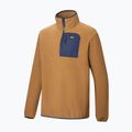 Fleecejacke für Herren REGATTA Frankie Half Zip rich tan/navy 9