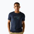 Herren-Shirt REGATTA ClineIX navy mountain lines