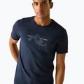 Herren-Shirt REGATTA ClineIX navy mountain lines 3
