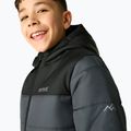 Gefütterte Kinderjacke REGATTA Lofthouse black/seal grey 7