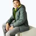 Gefütterte Kinderjacke REGATTA Lofthouse dark forest green/wild lime 7