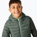 Gefütterte Kinderjacke REGATTA Lofthouse dark forest green/wild lime 8