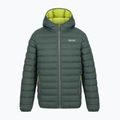 Gefütterte Kinderjacke REGATTA Lofthouse dark forest green/wild lime 13
