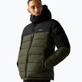 Gefütterte Herrenjacke REGATTA Aldthron dark khaki/black
