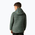 Daunenjacke für Kinder REGATTA Hooded Marizion dark forest green/wild lime 4