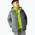 Daunenjacke für Kinder REGATTA Hooded Marizion dark forest green/wild lime 7