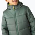 Daunenjacke für Kinder REGATTA Hooded Marizion dark forest green/wild lime 11