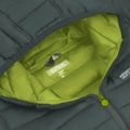 Daunenjacke für Kinder REGATTA Hooded Marizion dark forest green/wild lime 17
