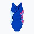 Damen-Einteiler Badeanzug Speedo FL Placement Printed Powerback brushy shadows/cruise 8