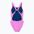Damen-Einteiler Badeanzug Speedo Solid Leaderback orchid shine 2