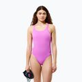 Damen-Einteiler Badeanzug Speedo Solid Leaderback orchid shine 3