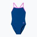 Damen-Einteiler Badeanzug Speedo Solid Turnback denim teal 6