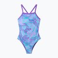 Kinder Badeanzug Speedo Print Thinstrap pace purple