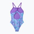 Kinder Badeanzug Speedo Print Thinstrap pace purple 2