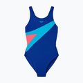 Kinder Badeanzug Speedo Hyperboom Butterfly Back night watch/hyper teal