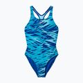 Kinder Badeanzug Speedo Hyperboom Print Medalist night watch/hyper teal