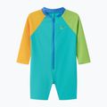 Kinder Badeanzug Speedo Colorblock Zip LS aqua breeze