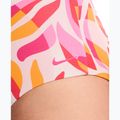 Damen-Einteiler Badeanzug Nike V-Neck desert pink 5