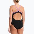 Damen-Einteiler Badeanzug Nike Hydrastrong Logo Gra jet black 3
