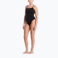 Damen-Einteiler Badeanzug Nike Hydrastrong Logo Gra jet black 2