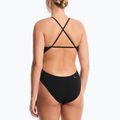 Damen-Einteiler Badeanzug Nike Hydrastrong Logo Gra jet black 3