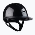 Samshield Miss Shieldshadow Glänzend schwarzer Reithelm 3125659030844
