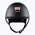 Samshield Shadowmatt Rose Gold Trim Blason Reithelm schwarz 3125659666777 2
