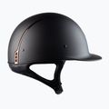 Samshield Shadowmatt Rose Gold Trim Blason Reithelm schwarz 3125659666777 4