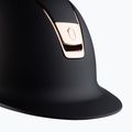 Samshield Shadowmatt Rose Gold Trim Blason Reithelm schwarz 3125659666777 6