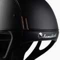 Samshield Shadowmatt Rose Gold Trim Blason Reithelm schwarz 3125659666777 7