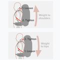 Gregory Focal 48 l Ozon schwarz Herren-Trekking-Rucksack 11