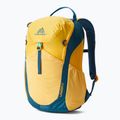 Touristischer Rucksack Kinder Gregory Wander 12 l aqua yellow